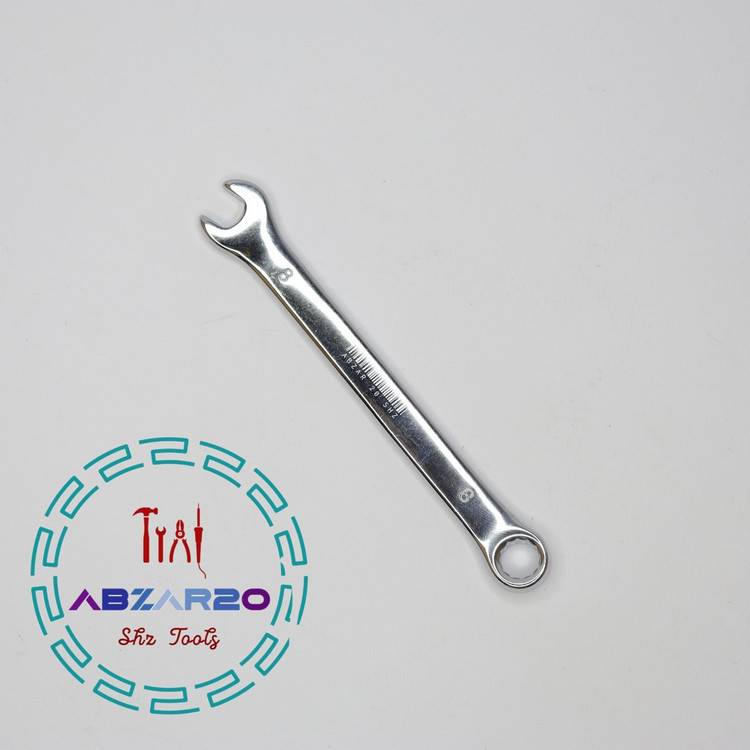 آچار یک سر تخت یک سر رینگی سایز 8 برند HT