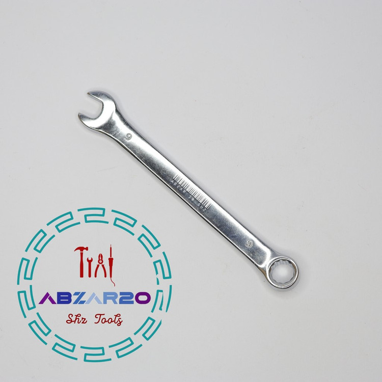 آچار یک سر تخت یک سر رینگی سایز 9 برند HT