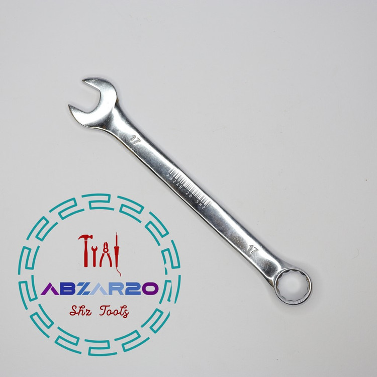 آچار یک سر تخت یک سر رینگی سایز 17 برند HT
