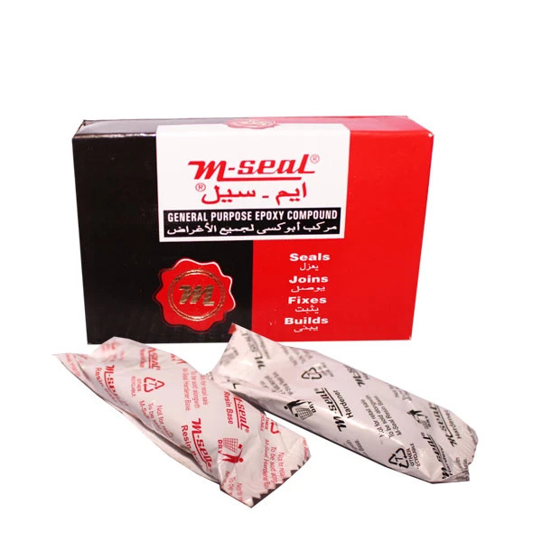 چسب دوقلو خمیری ایم سیل مدل 01 وزن 50 گرم M-Seal