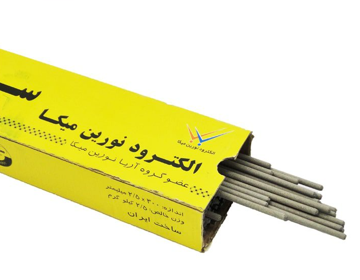 الکترود جوشکاری سایز 2.5 میکا E6013 بسته 2.5 کیلوگرمی