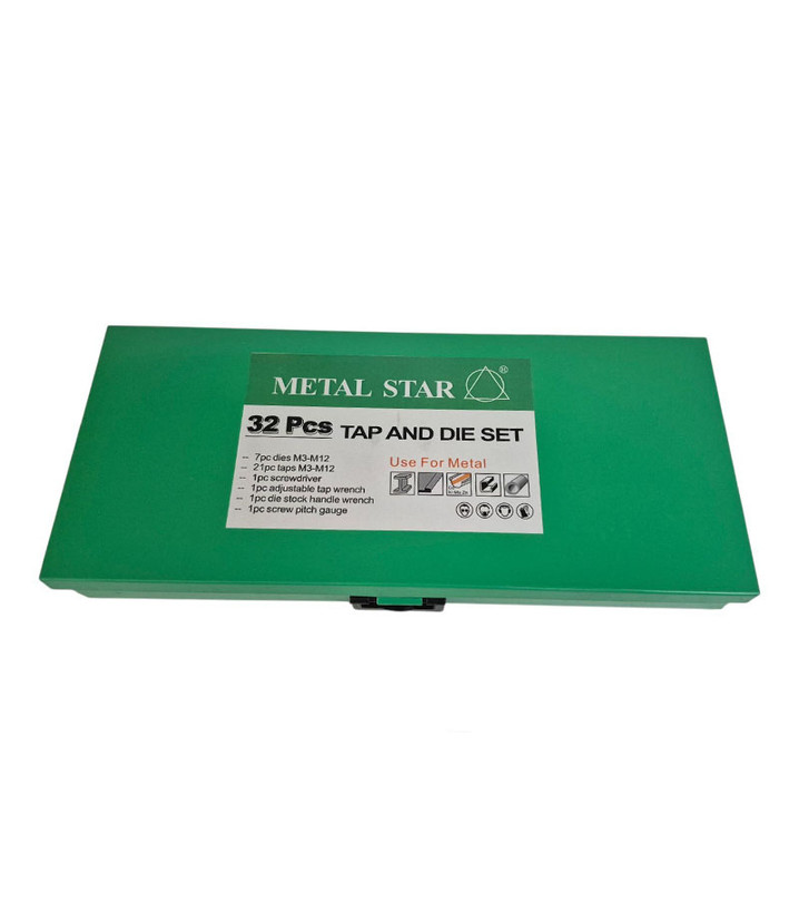 ست حدیده و قلاویز 32 عددی متال استار METAL STAR مدل MT32